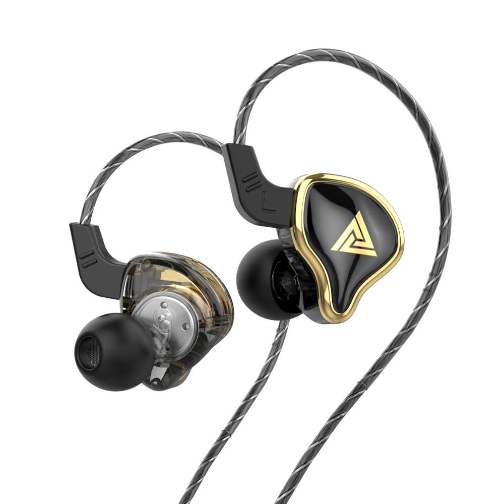 Earplug Set Foam - Наушники QKZ AK6 Ares, проводные, внутриканальные,