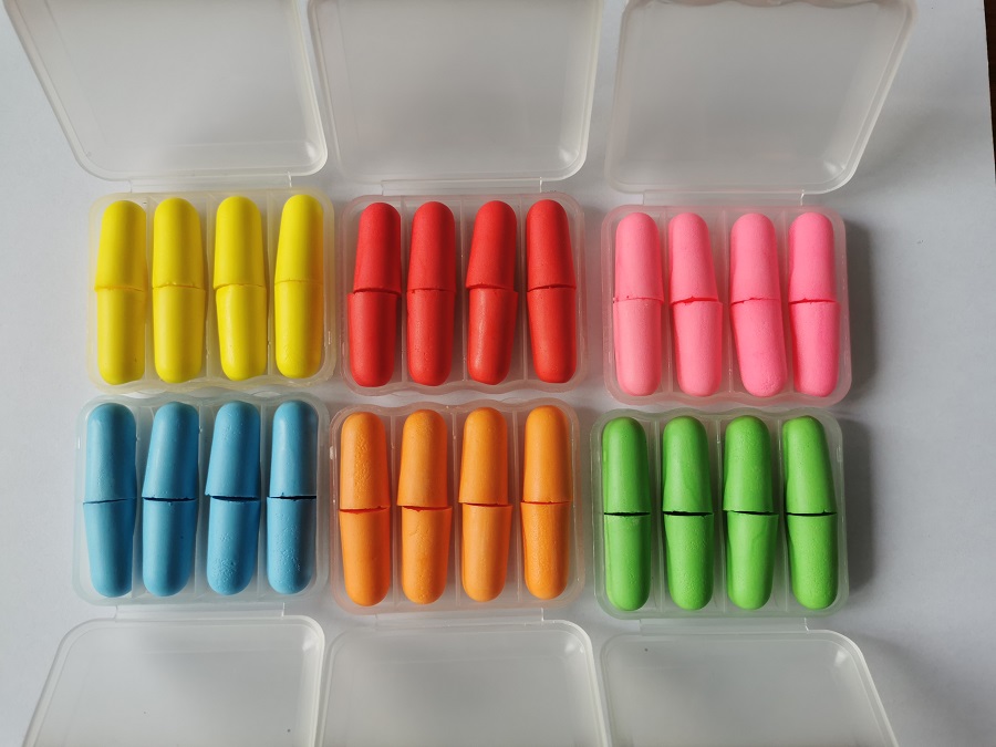 Earplug Set Foam - Беруши из пены, с шумоподавлением, мягкие,