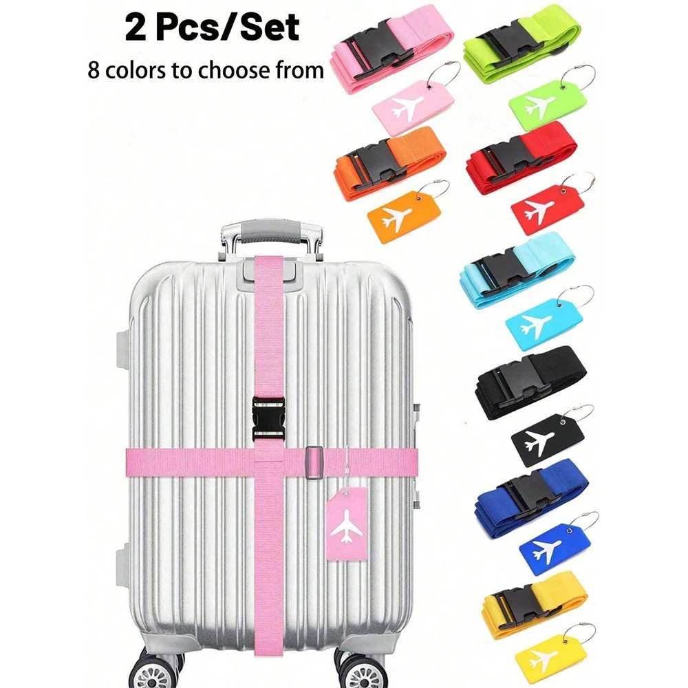 Travel Accessories International - Набор ремней для багажа с багажной