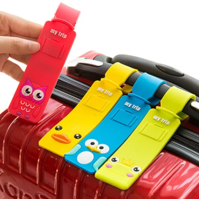 Travel Accessories International - Набор из 5 милых силиконовых бирок
