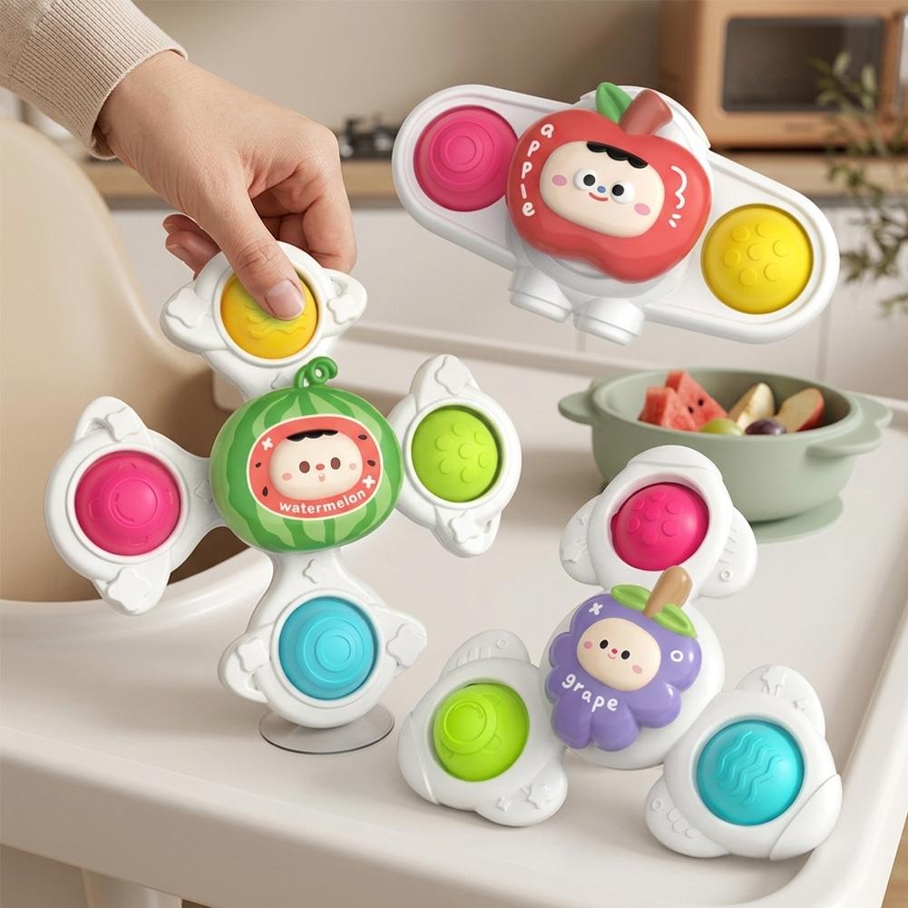 Travel Accessories For Baby - Набор из 3 сенсорных игрушек-спиннеров для