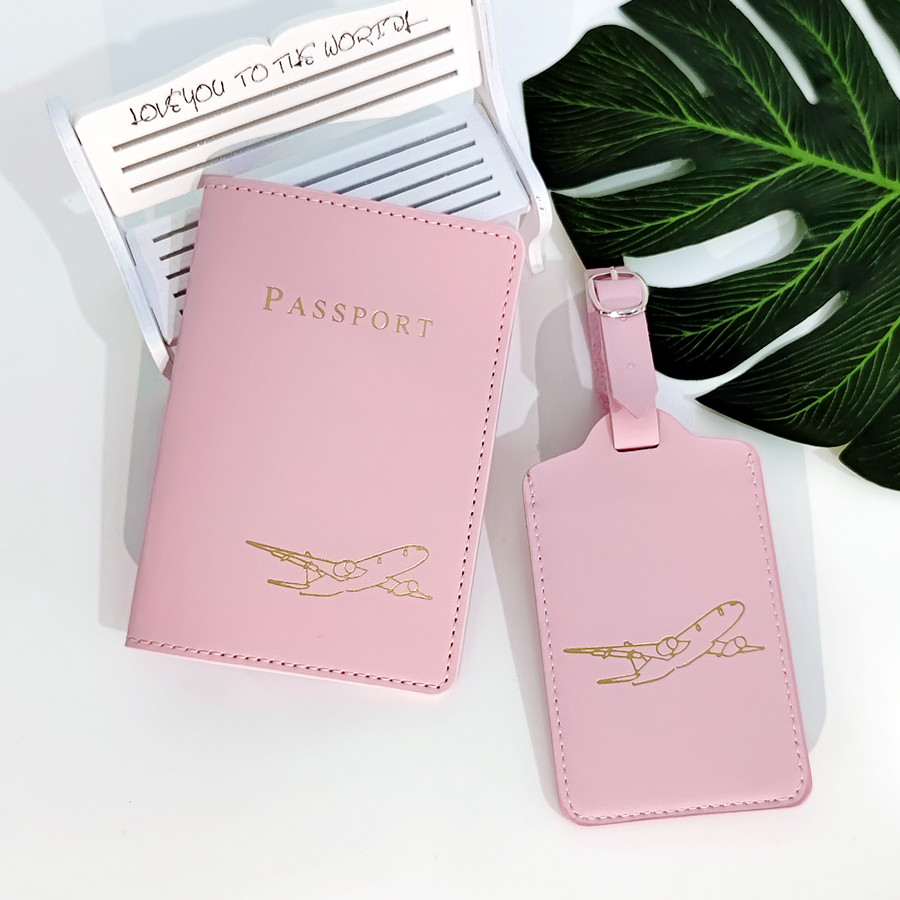 Qantas Travel Accessories - 2 шт./компл., обложка для паспорта самолета,