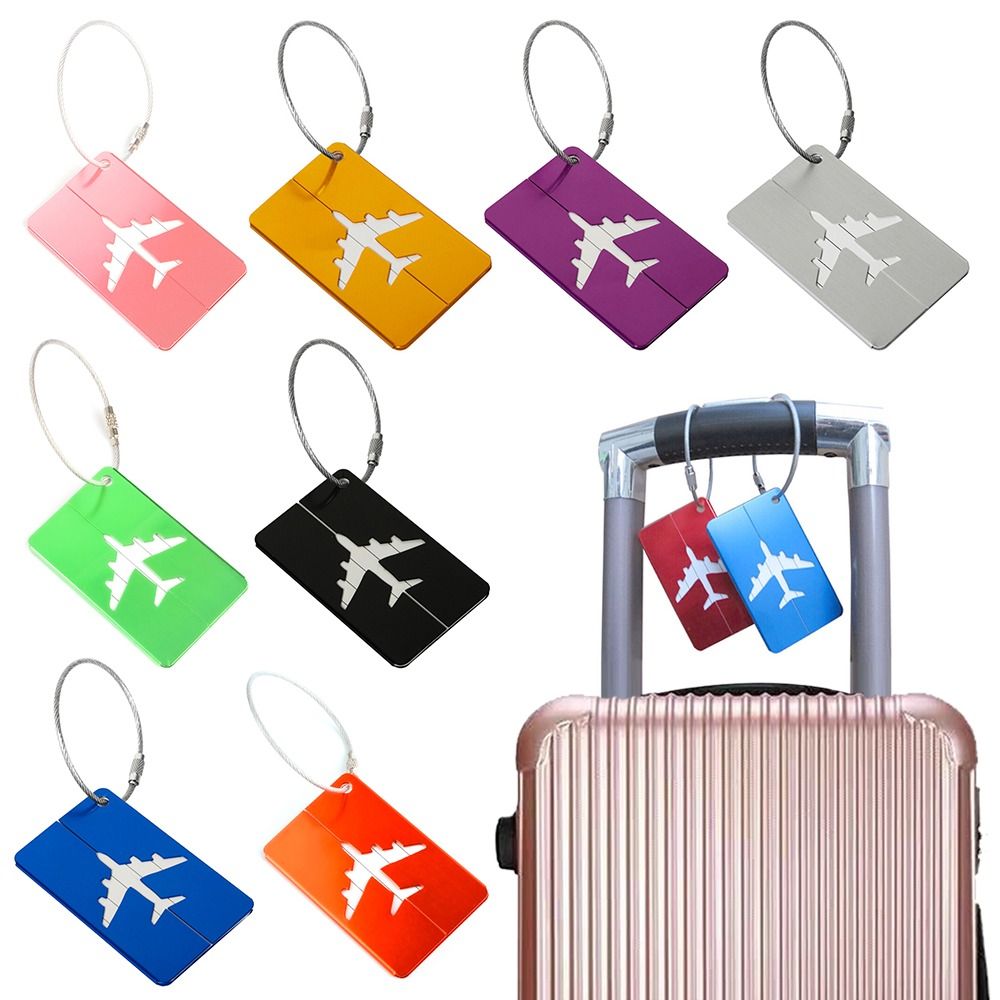 Qantas Travel Accessories - Алюминиевые бирки для багажа для путешествий,