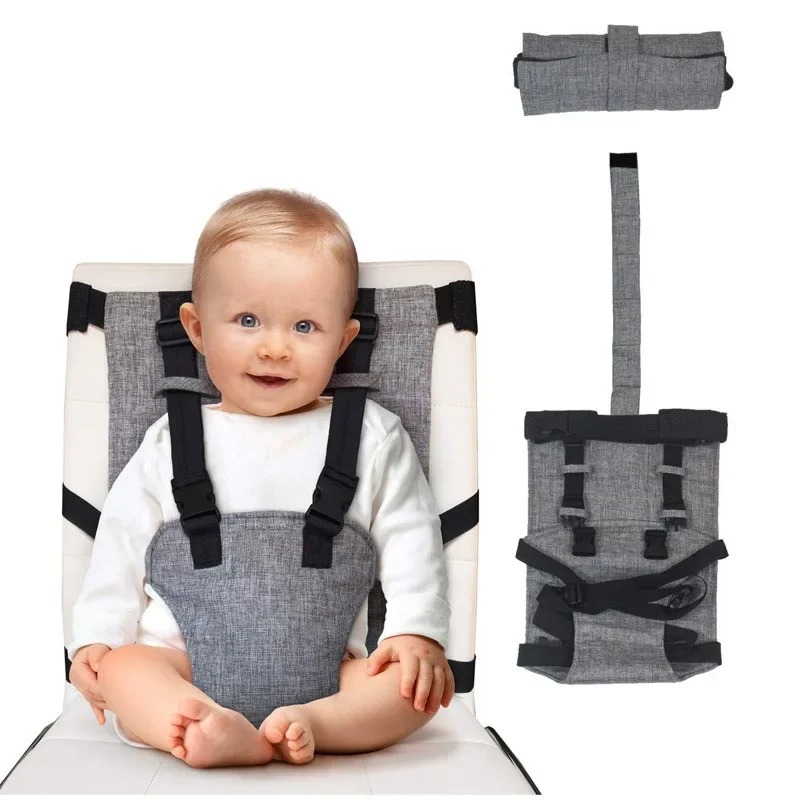 Travel Accessories For Baby - Регулируемый детский обеденный стул, ремень безопасности,