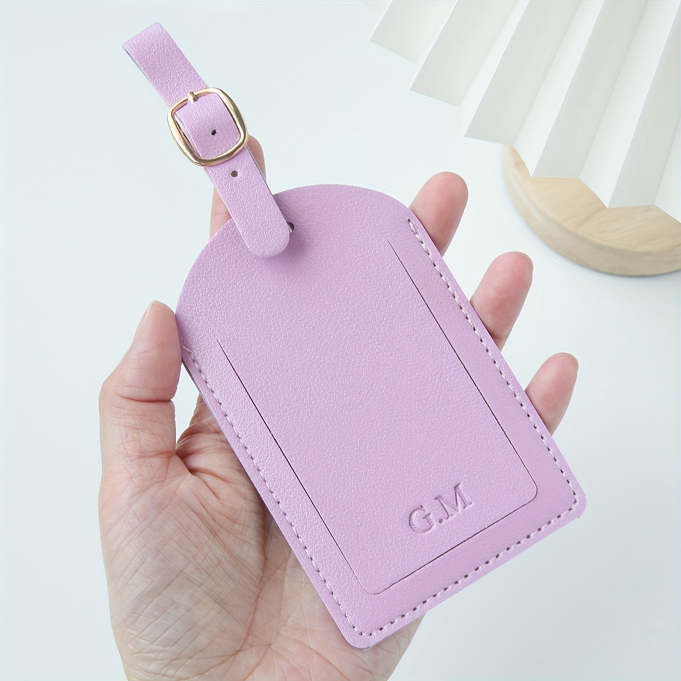 1 шт., багажная бирка с инициа – обзор и цена Travel Accessories International