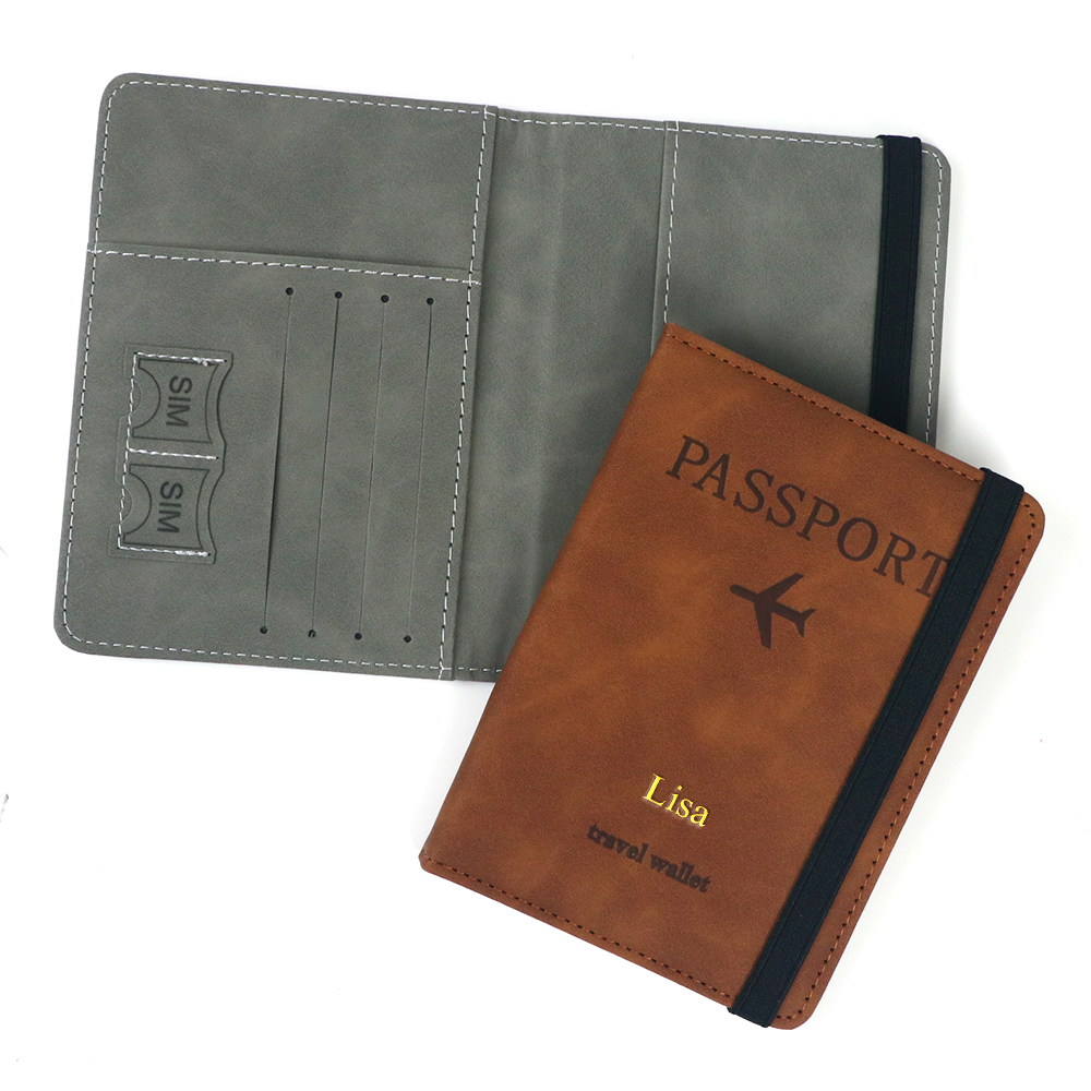 Персонализированный кожаный че – обзор и цена Travel Accessories Rfid