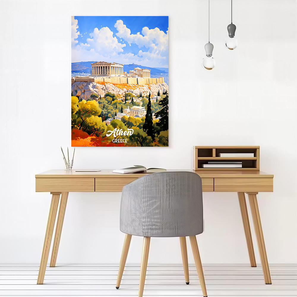 Постер на холсте с изображение – обзор и цена Travel Accessories Greece