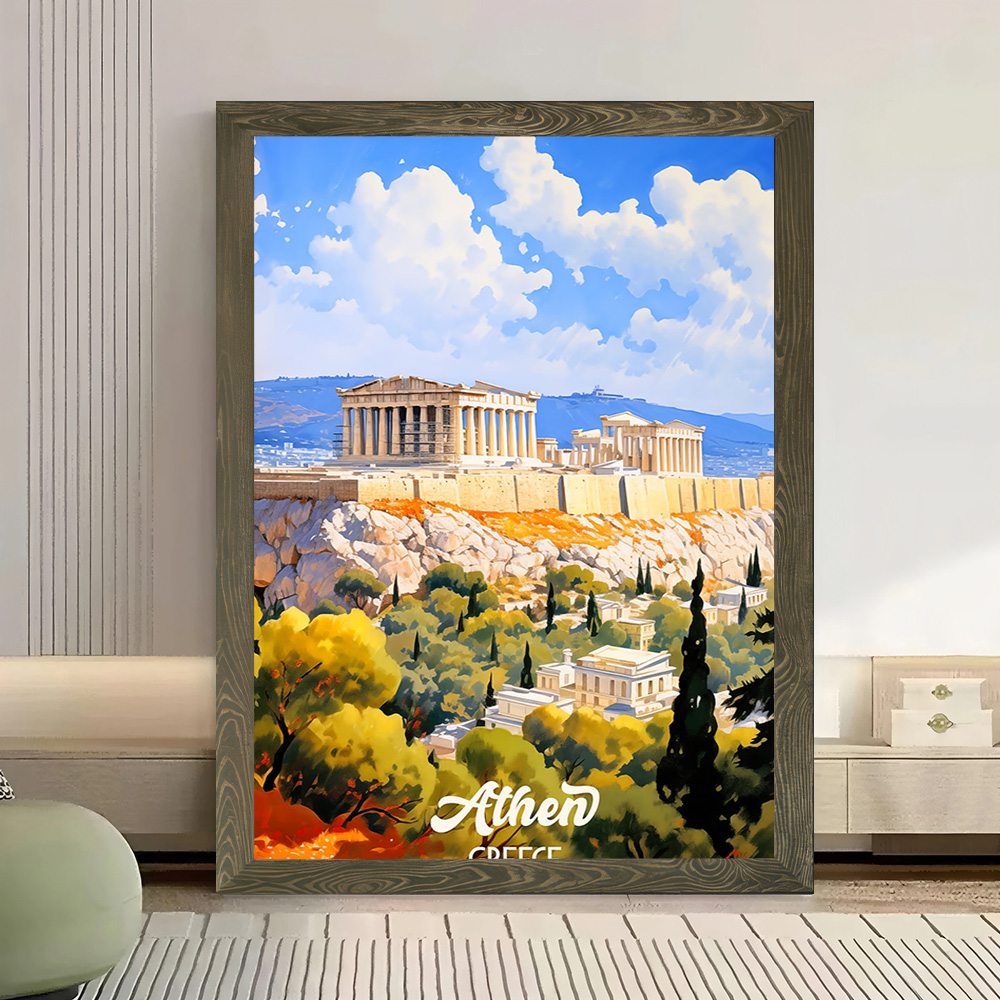 Постер на холсте с изображение – обзор и цена Travel Accessories Greece