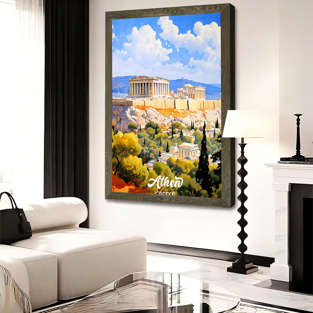 Постер на холсте с изображение – обзор и цена Travel Accessories Greece