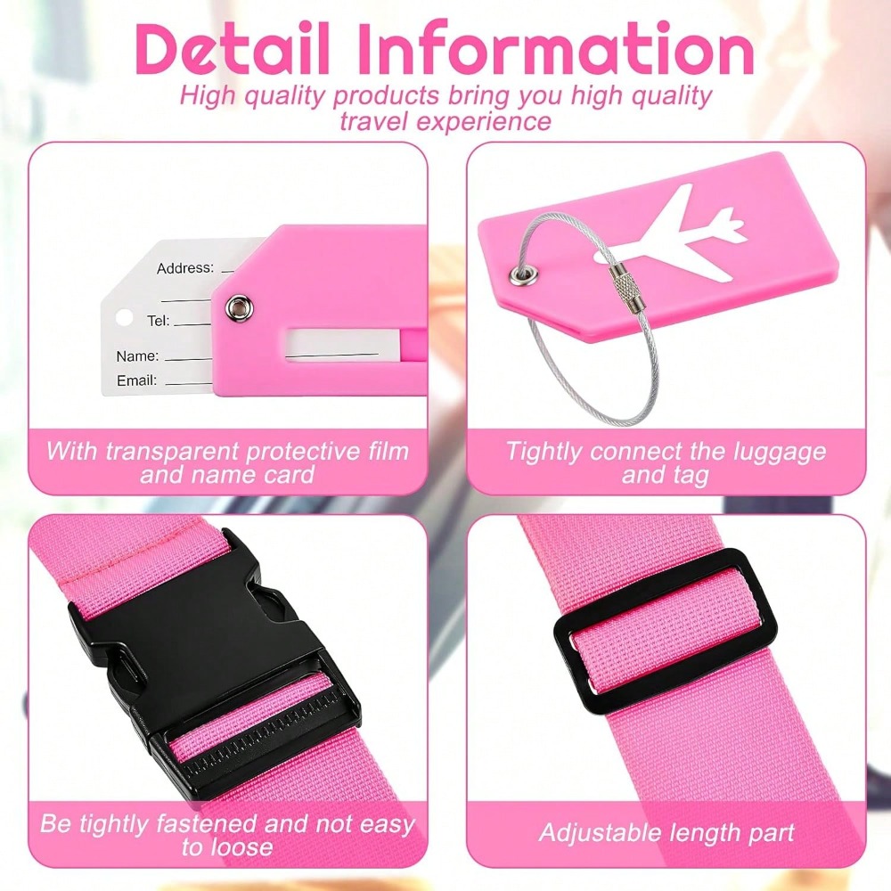 Набор ремней для багажа с бага – обзор и цена Travel Accessories International