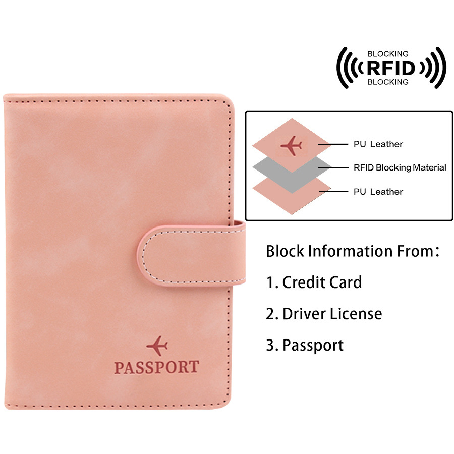 Обложка для паспорта с магнитн – обзор и цена Travel Accessories Rfid