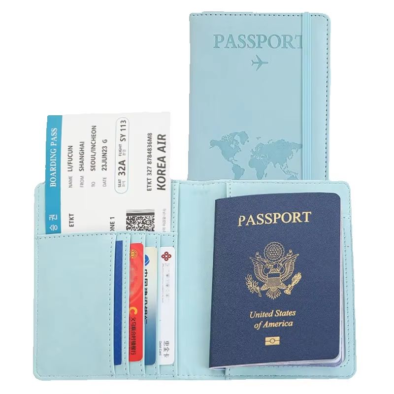 Обложка для паспорта с картой  – обзор и цена Travel Accessories Gifts For Men