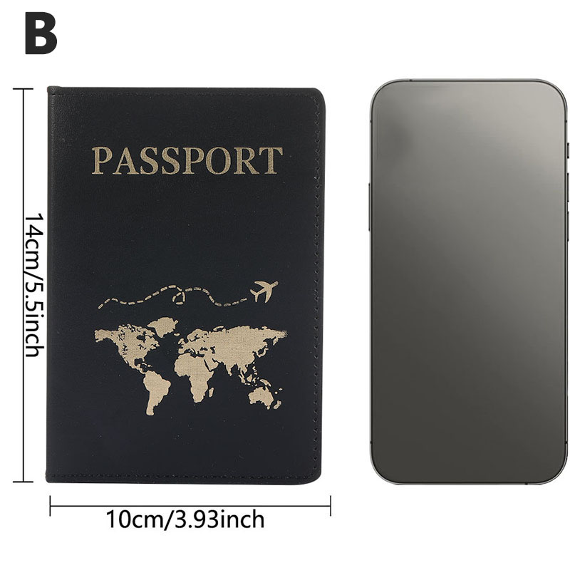 Обложка для паспорта с картой  – обзор и цена Travel Accessories Gifts For Men