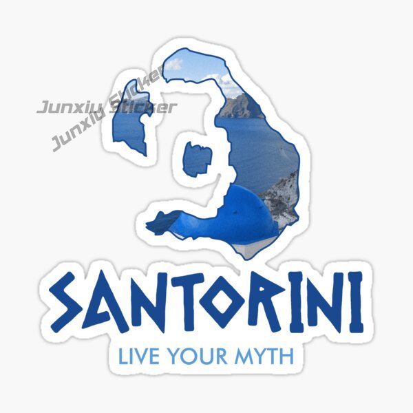 Наклейки на автомобиль SANTORI – обзор и цена Travel Accessories Greece