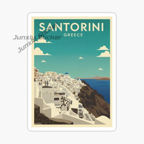 Наклейки на автомобиль SANTORI – обзор и цена Travel Accessories Greece