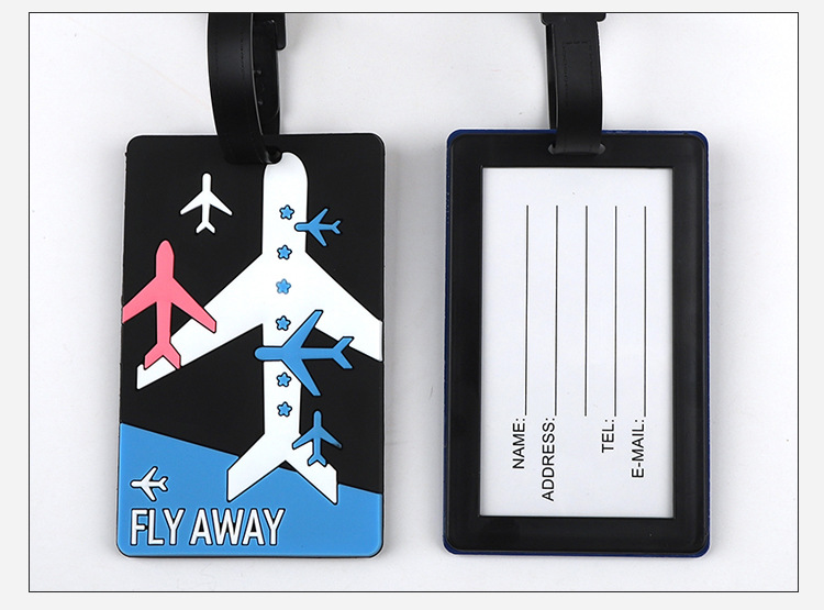 1 шт., багажная бирка из ПВХ с – обзор и цена Travel Accessories International