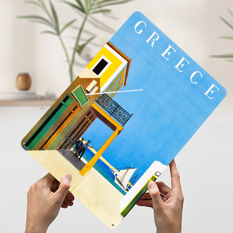 Металлический постер «Путешест – обзор и цена Travel Accessories Greece