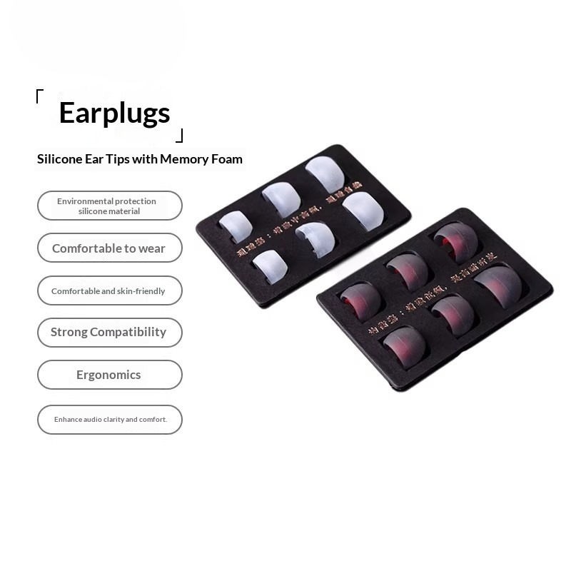Оригинальный набор амбушюр Zhu – обзор и цена Earplug Set Foam