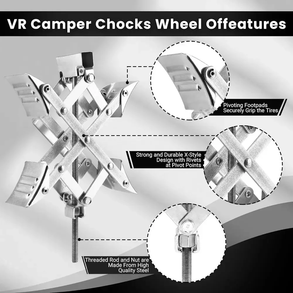 X-образные упоры для колес авт – обзор и цена Travel Accessories Us