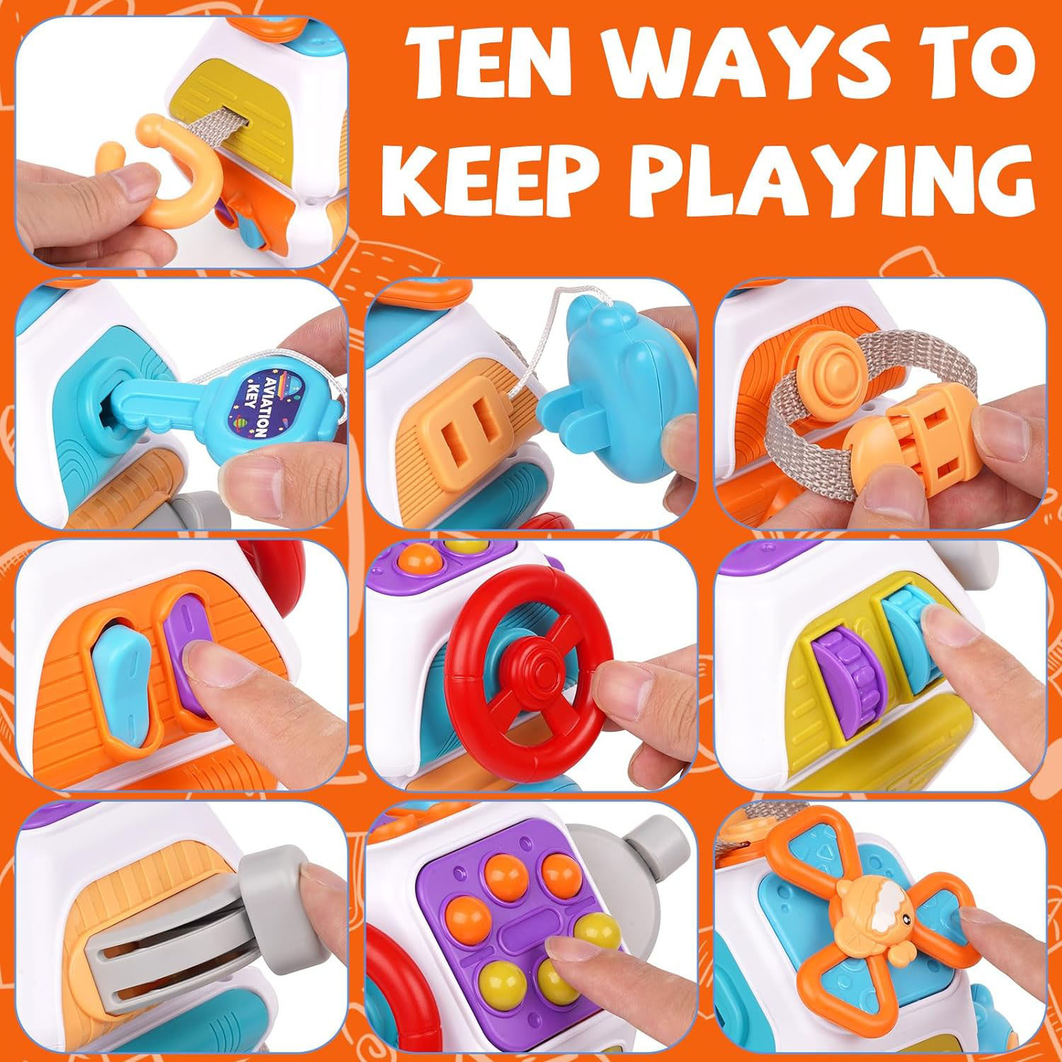 Детская занятая доска-куб Монт – обзор и цена Travel Accessories For Baby