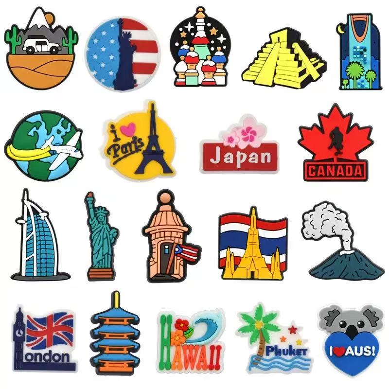 19/38 шт. украшений для обуви  – обзор и цена Travel Accessories Gifts For Men