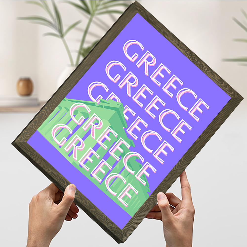 Греческий туристический постер – обзор и цена Travel Accessories Greece