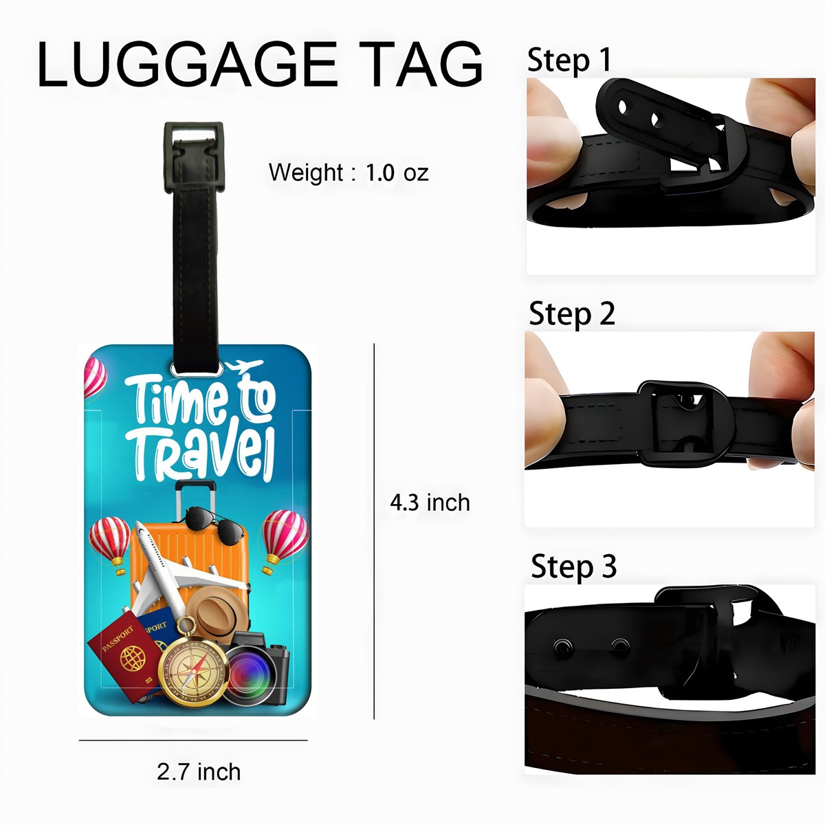 Бирка для багажа в стиле Trave – обзор и цена Travel Accessories International