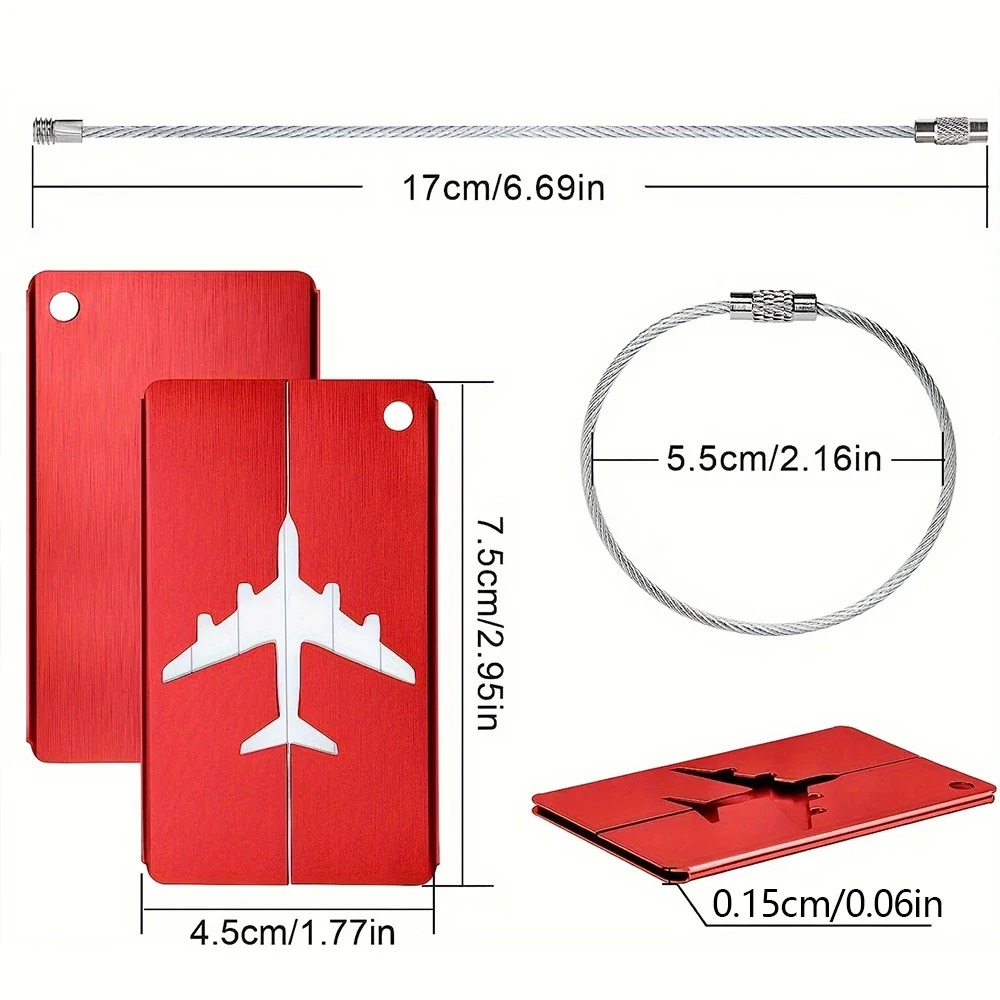Багажная бирка из алюминиевого – обзор и цена Qantas Travel Accessories