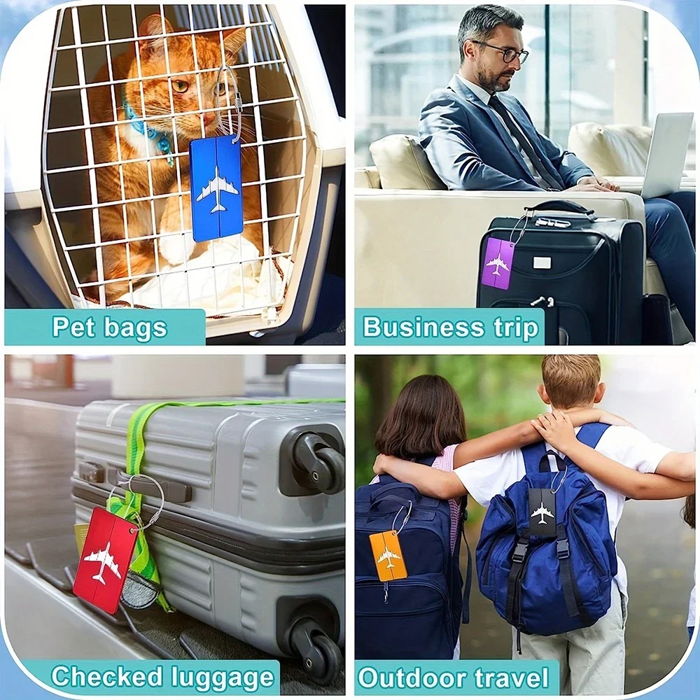 Багажная бирка из алюминиевого – обзор и цена Qantas Travel Accessories
