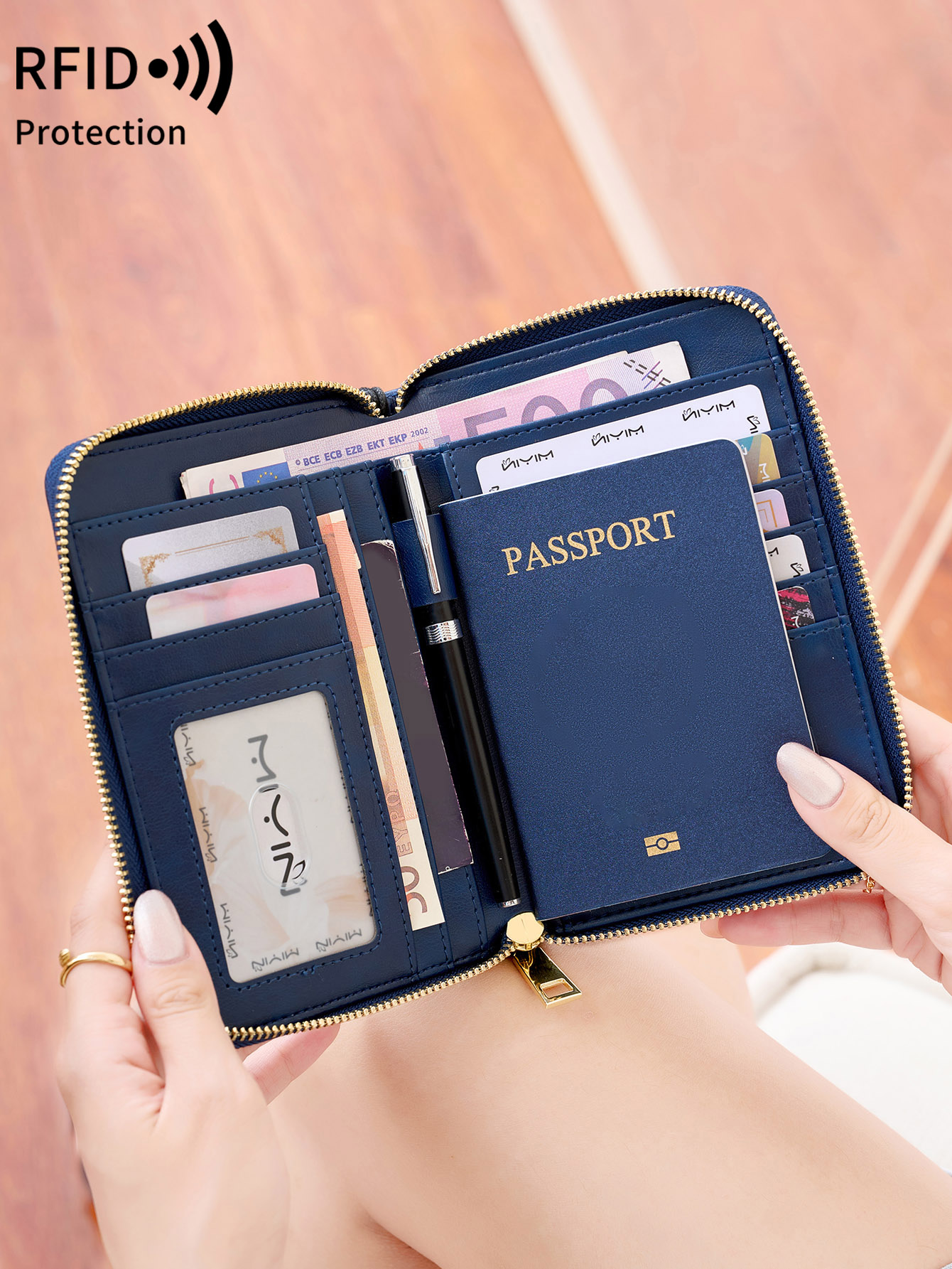 RFID-защищенный держатель для  – обзор и цена Travel Accessories Rfid
