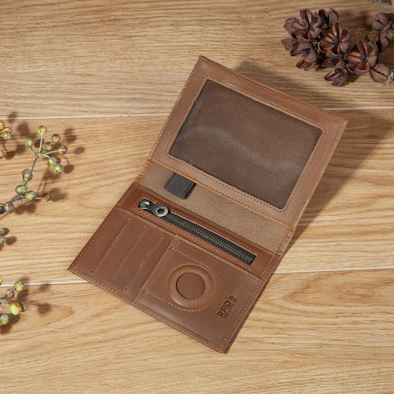 Модный унисекс-кошелек из нату – обзор и цена Travel Accessories Rfid