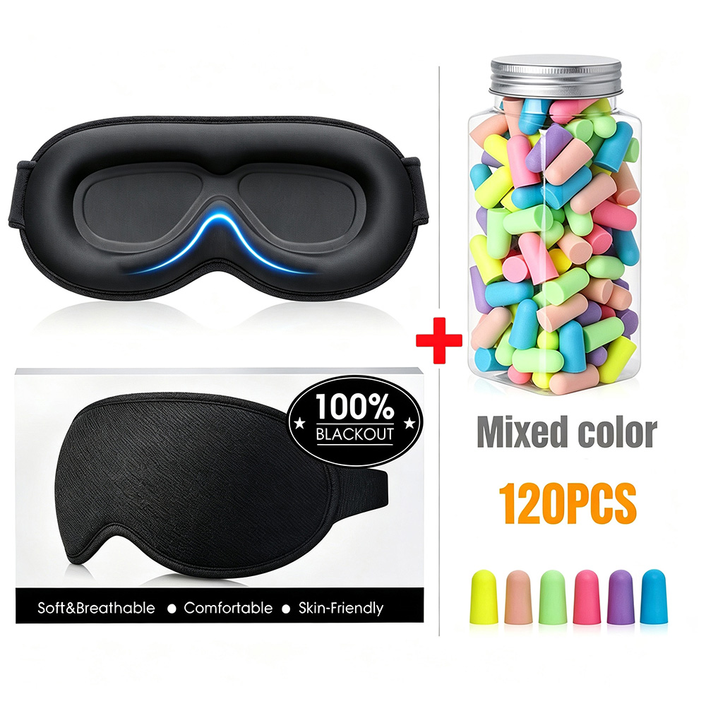Комплект для сна - 3D маска дл – обзор и цена Earplug Set Foam