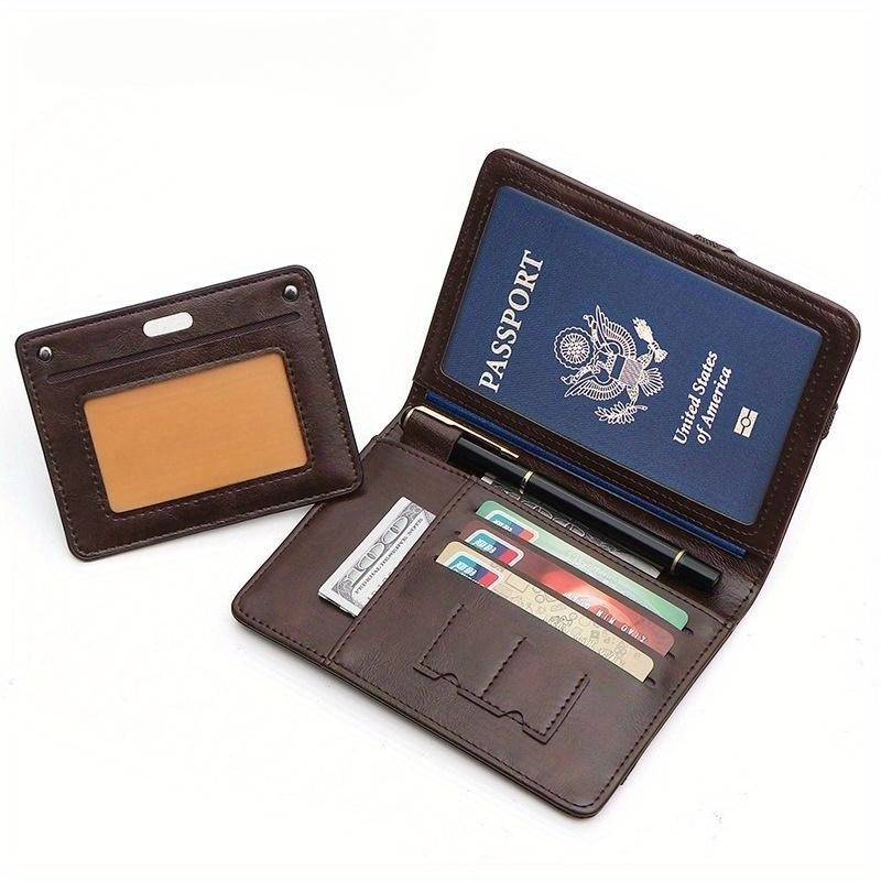 Легкий кошелек для паспорта с  – обзор и цена Travel Accessories Rfid