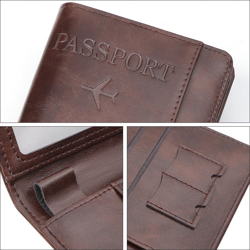 Легкий кошелек для паспорта с  – обзор и цена Travel Accessories Rfid